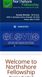 Mobile Screenshot of northshorefellowship.org